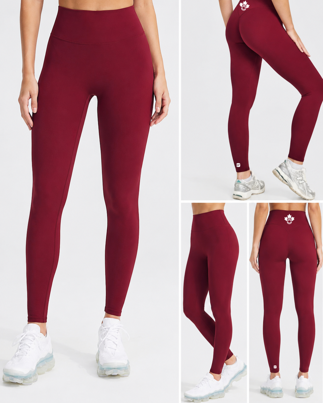 Legging CANADA Functional Fitness rouge