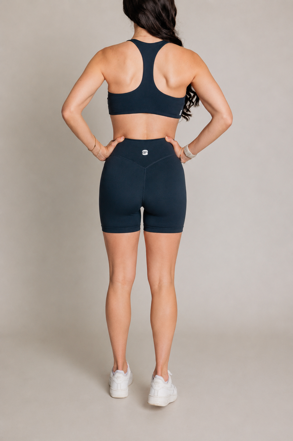 Bikershort EQUILIBRE - Bleu Charbon