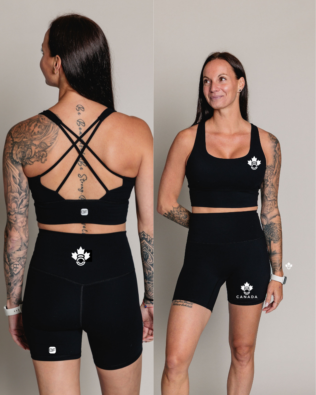 Top de sport CANADA Functional Fitness noir