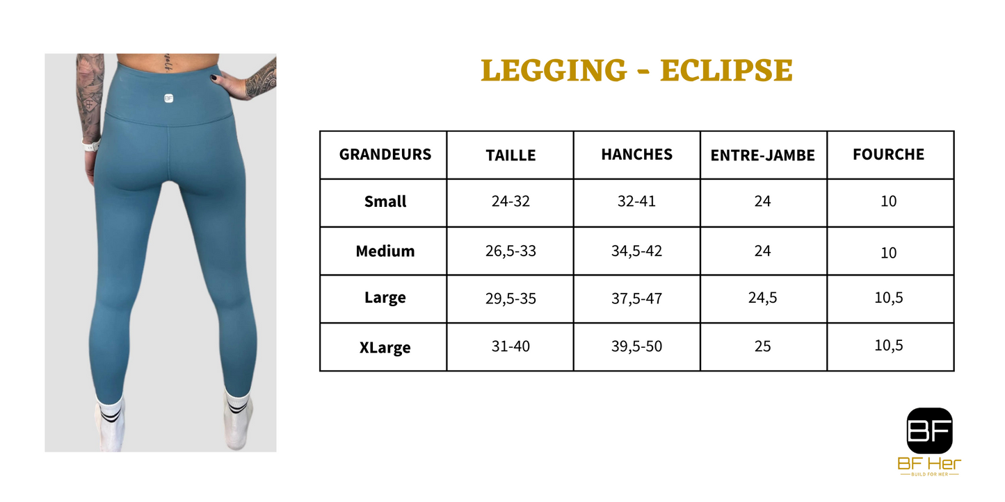 Legging ECLIPSE - Steel Blue
