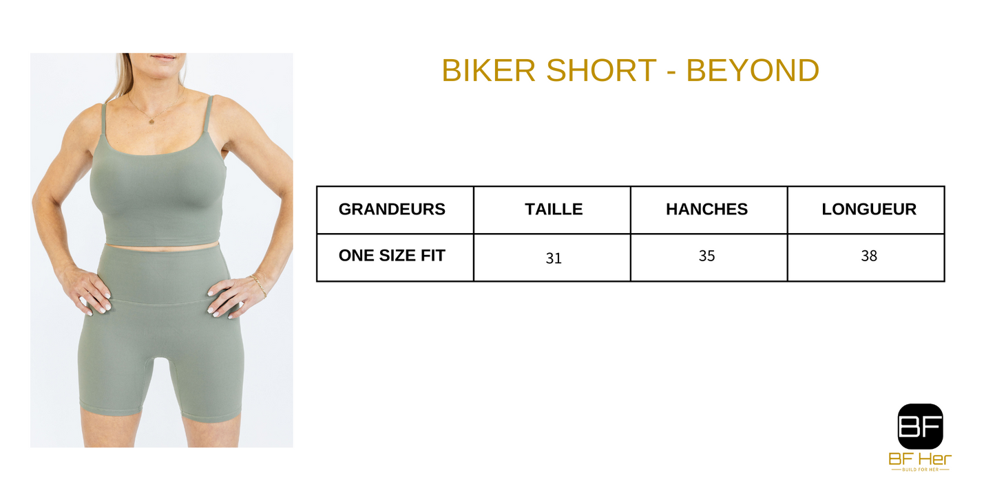 BikerShort BEYOND - Sauge