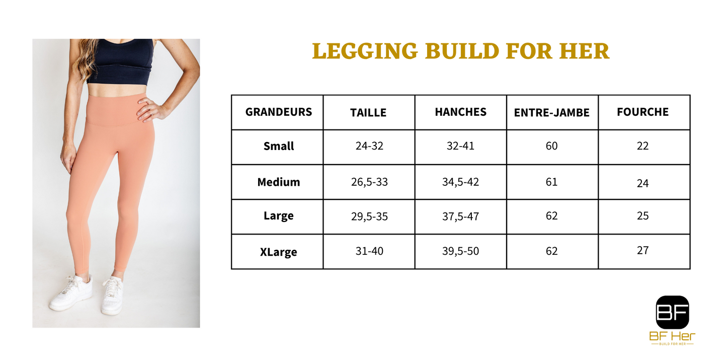 Legging BUILD FOR HER - Jade