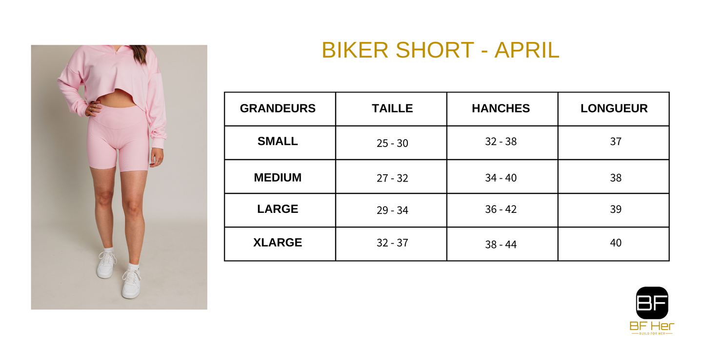 BikerShort APRIL - Lemonade