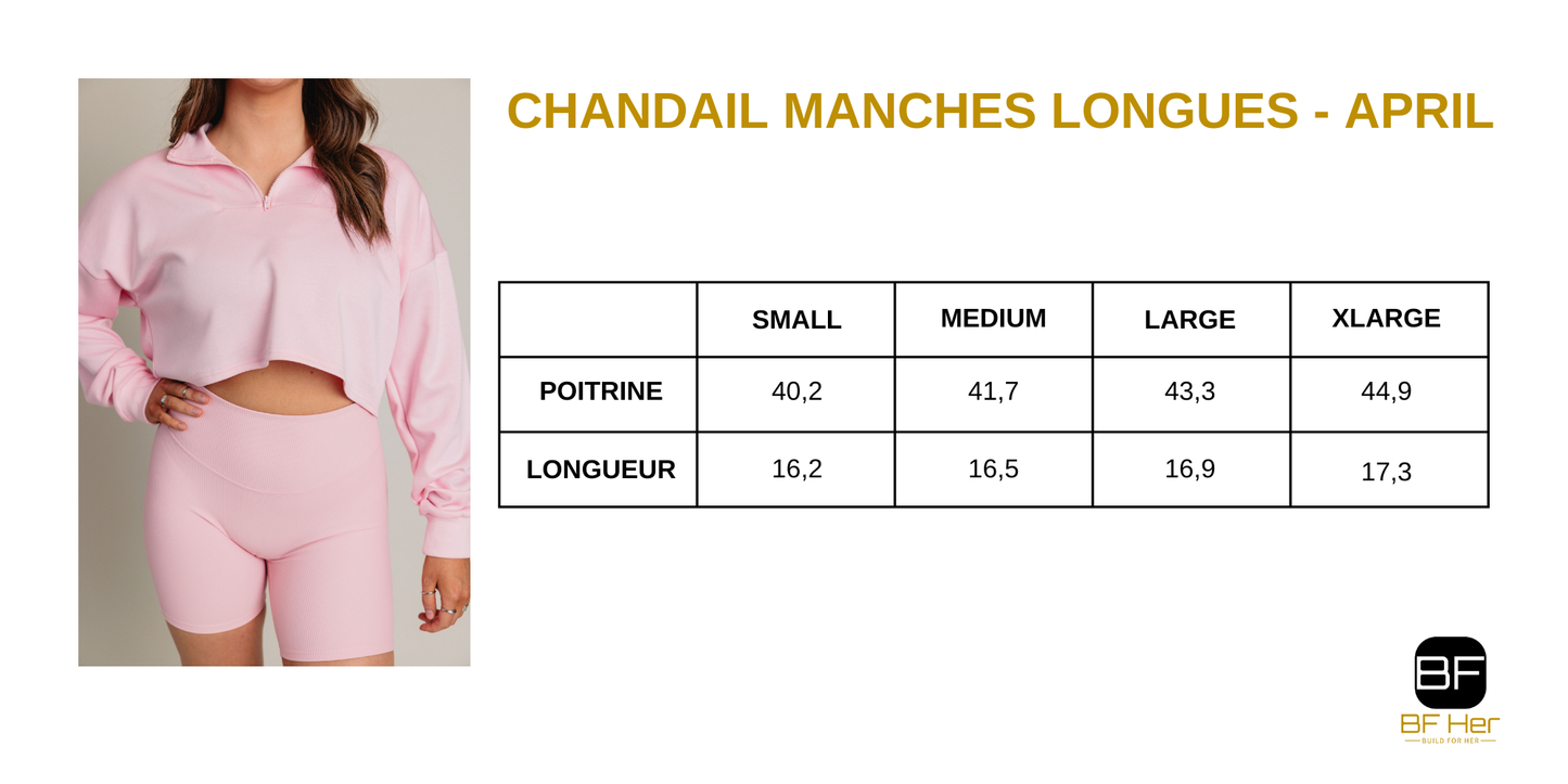 Chandail manches longues APRIL - Lemonade