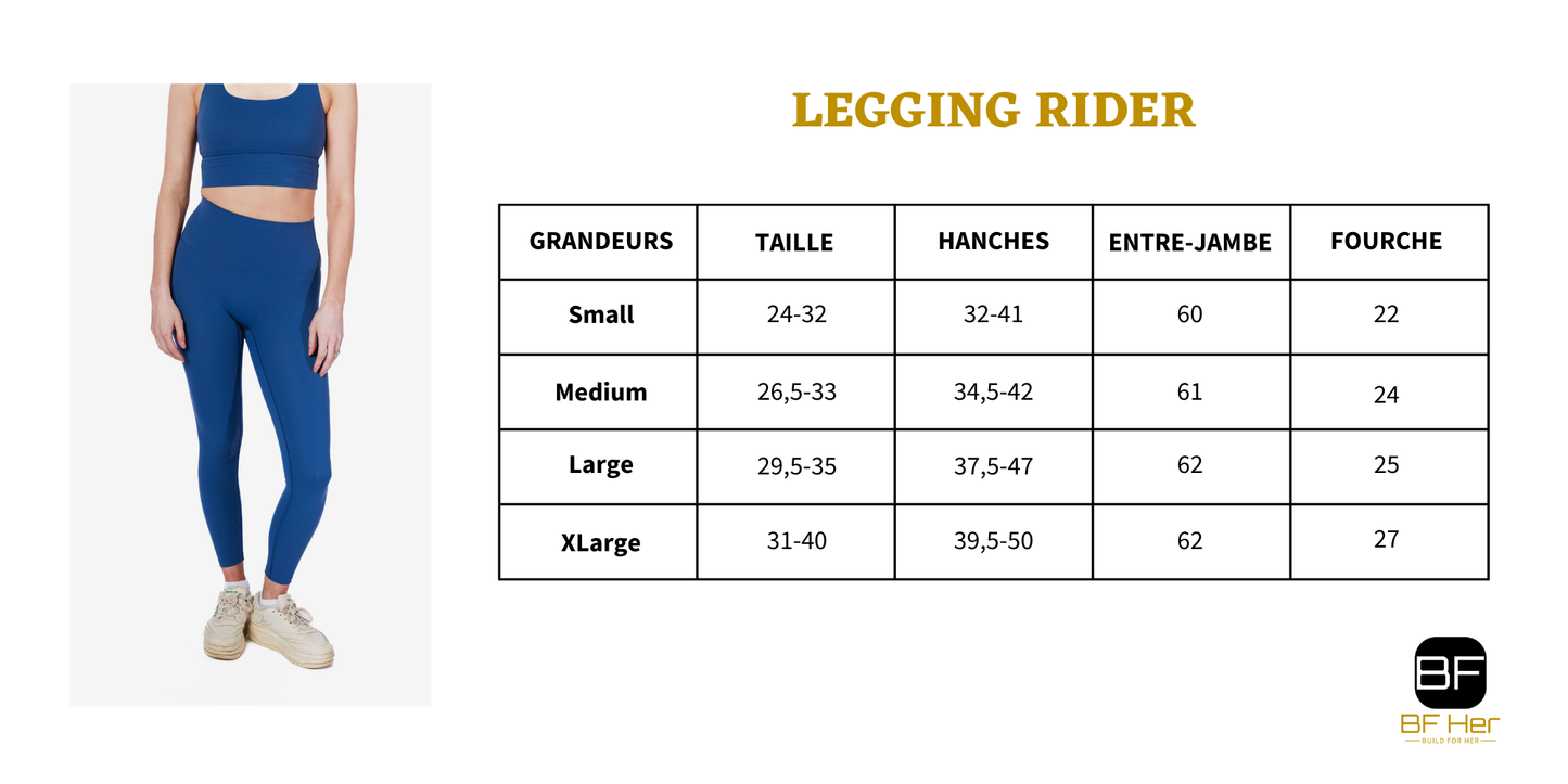 Legging RIDER - Jaspe