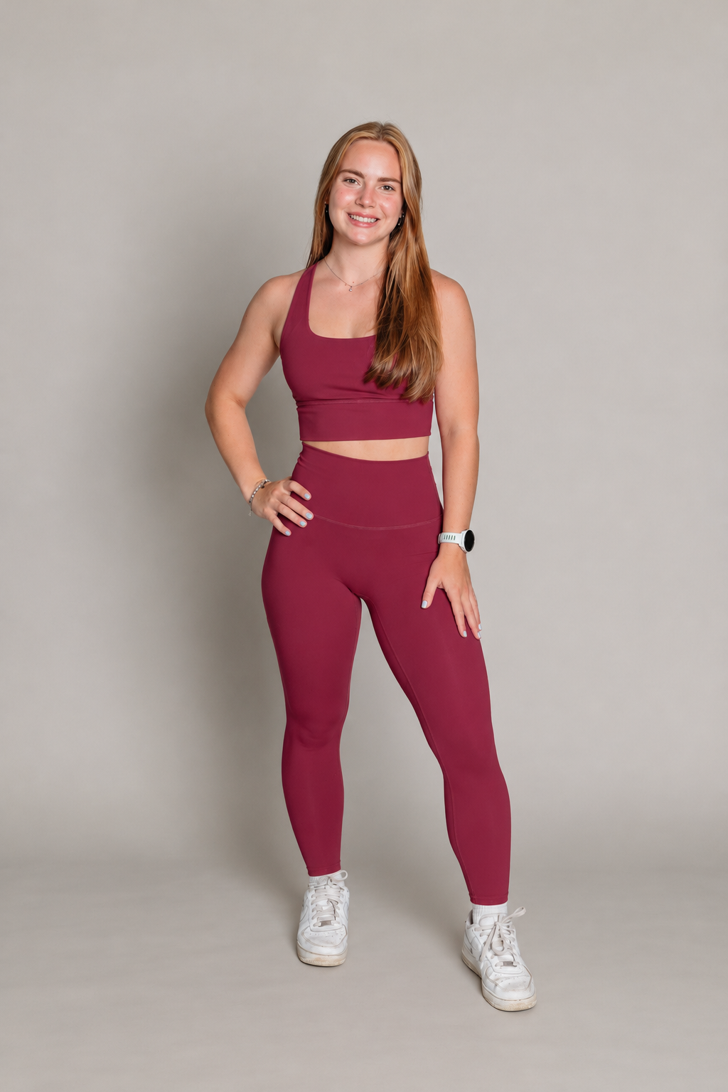 Legging RIDER - Cranberry