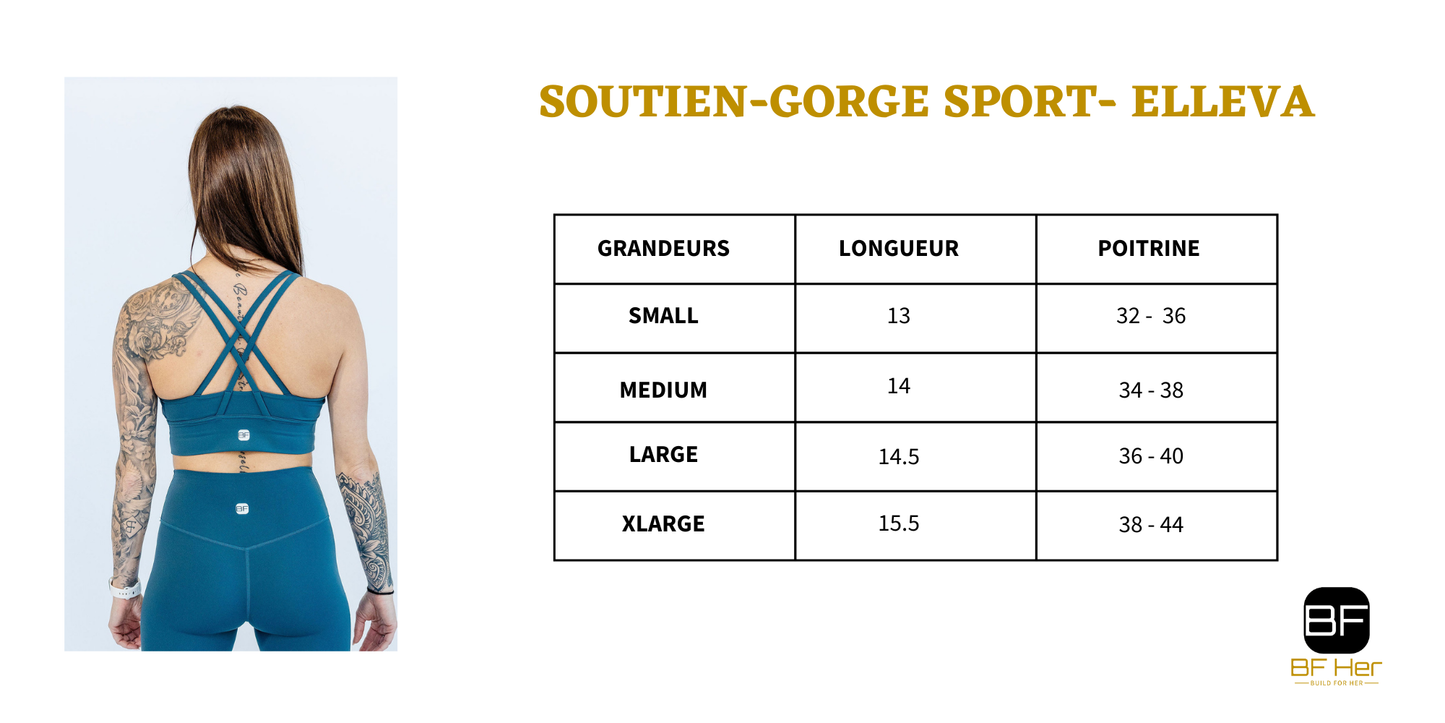 Soutien-Gorge Sport LA ELLEVA - Jade