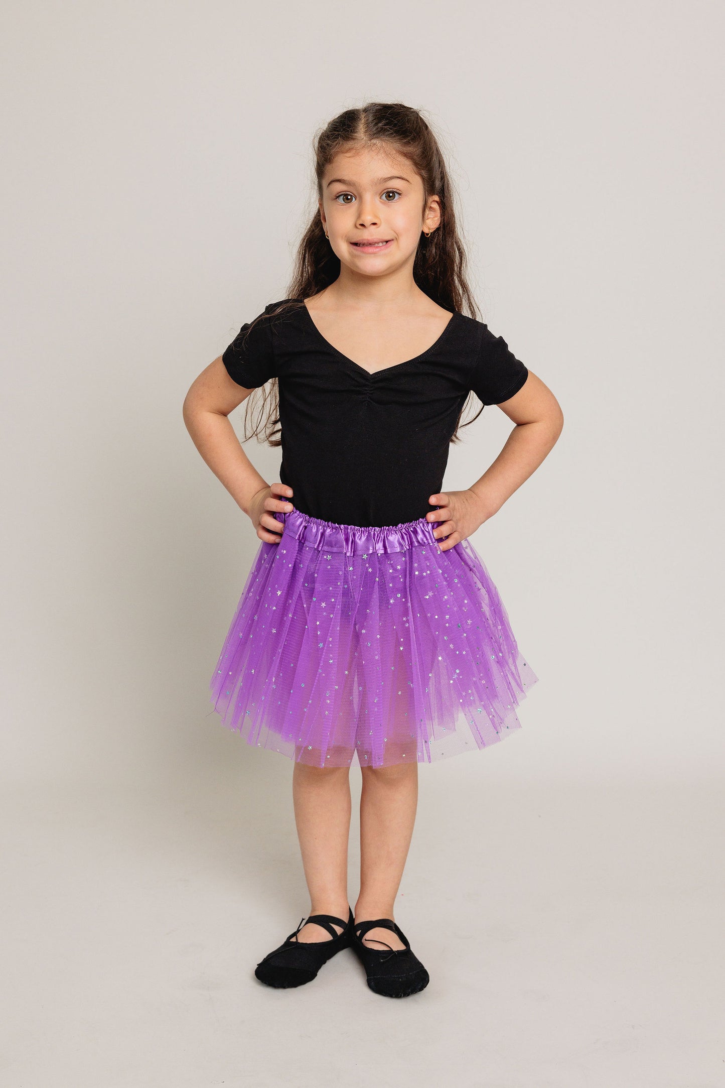 Tutu Enfant Mauve foncé Étoiles- Dreamy
