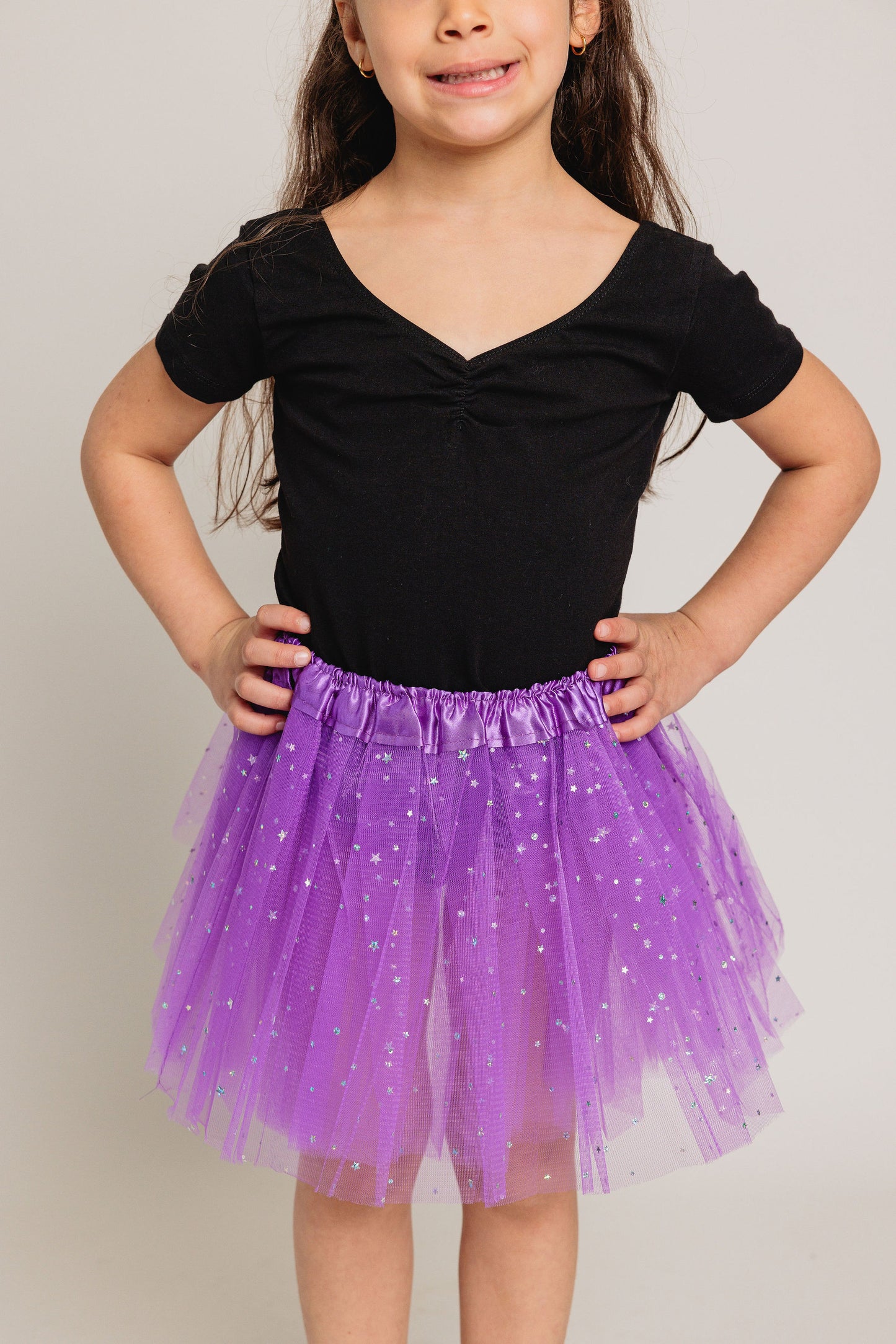 Tutu Enfant Mauve foncé Étoiles- Dreamy