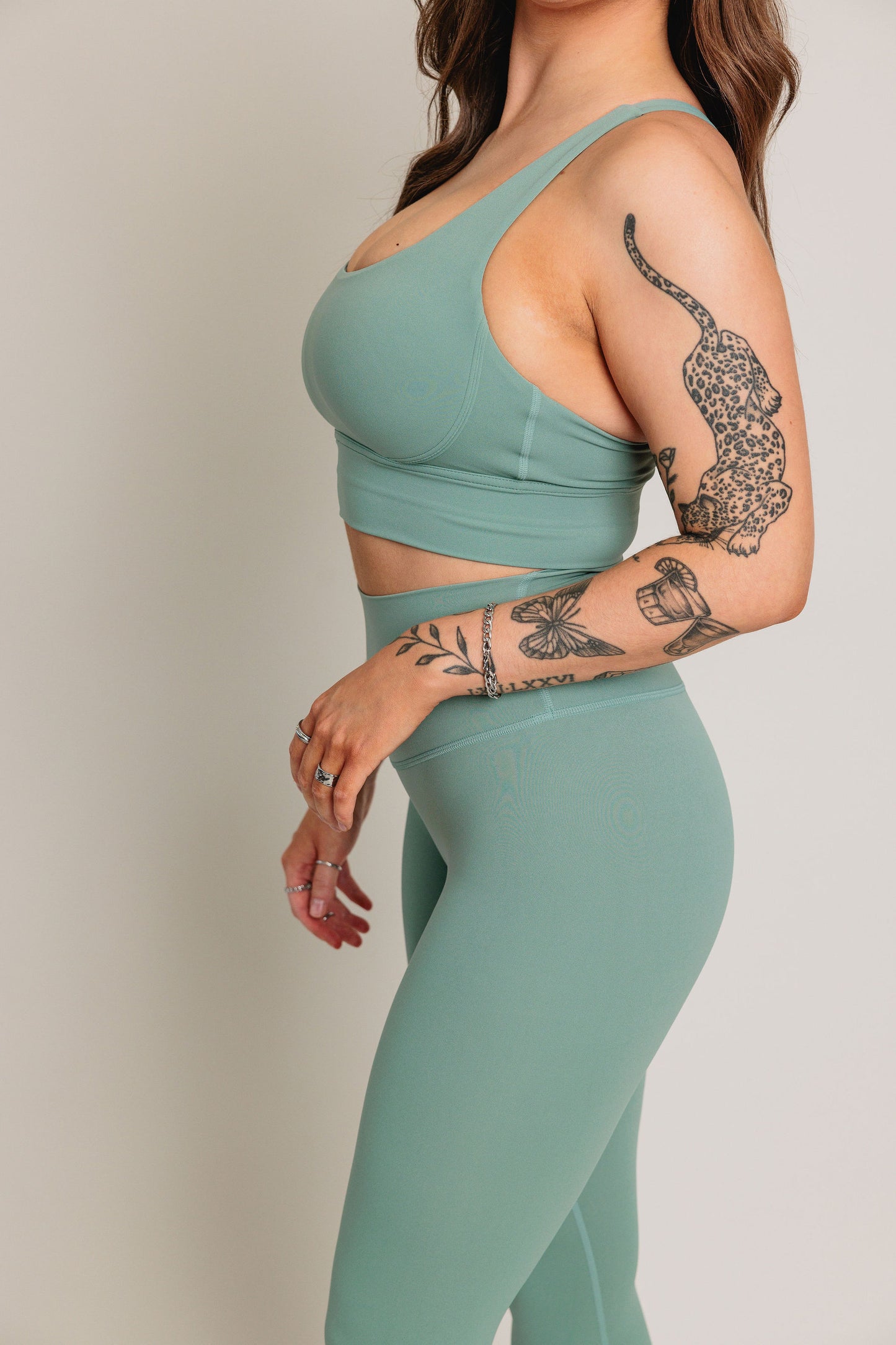 Soutien-Gorge sport ELLEVA - Menthe