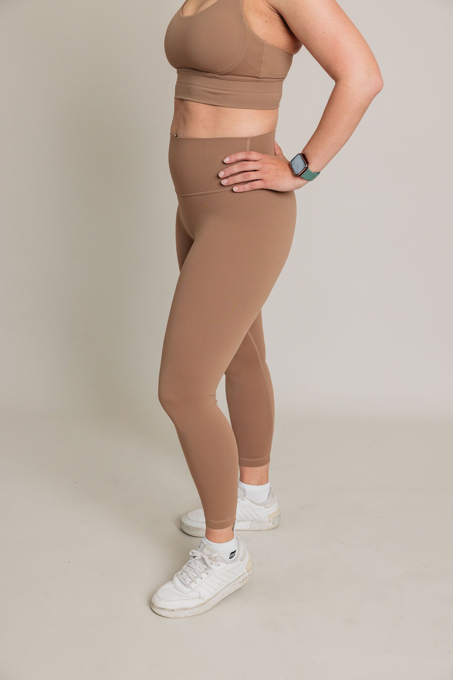 Legging BUILD FOR HER - Café