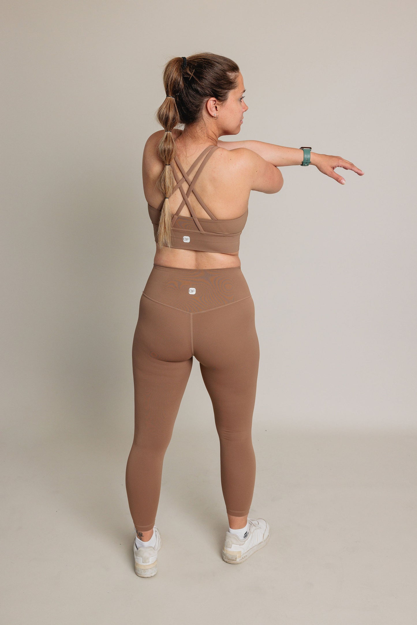 Legging BUILD FOR HER - Café