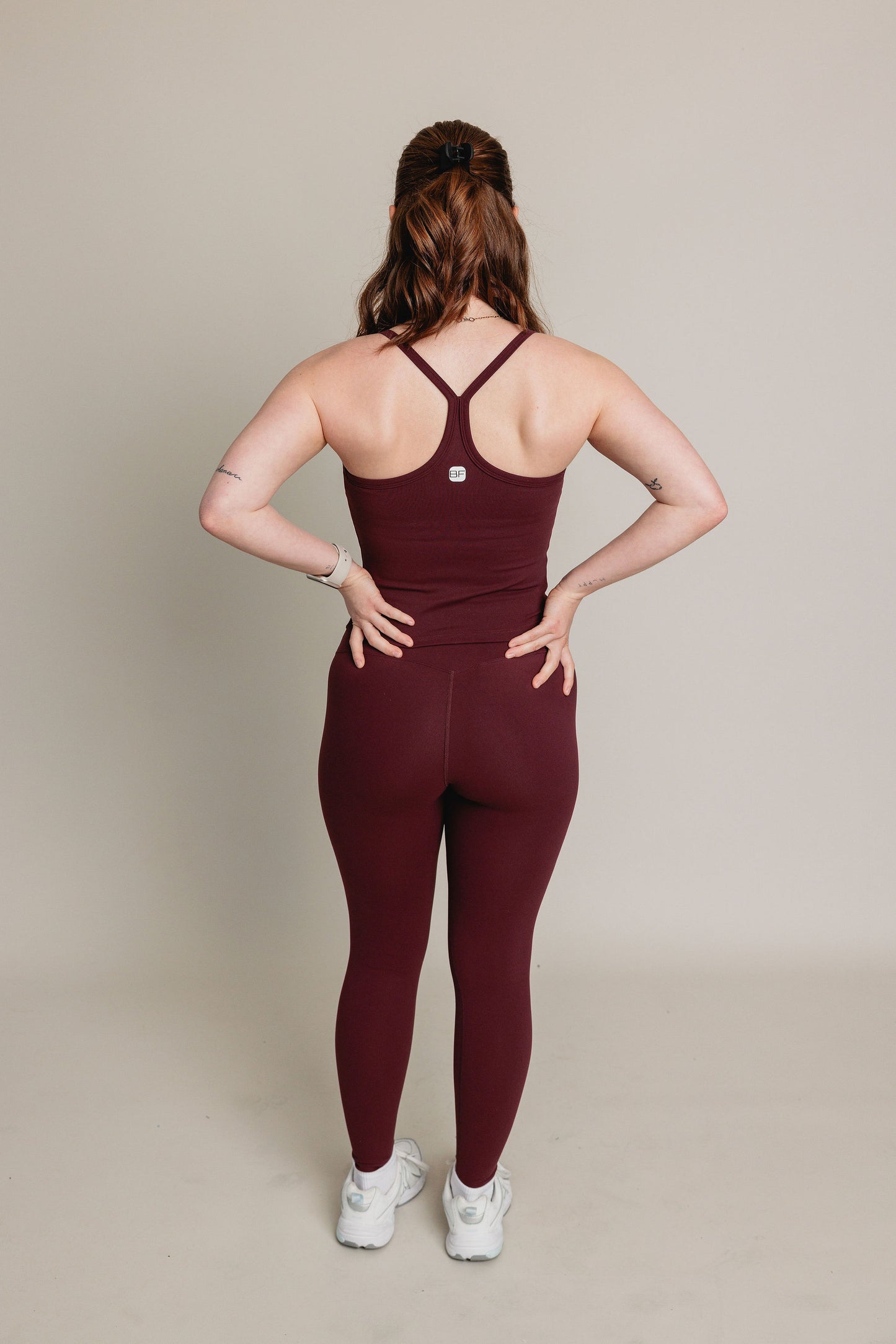 Camisole avec soutien intégré RIDER - Bourgogne