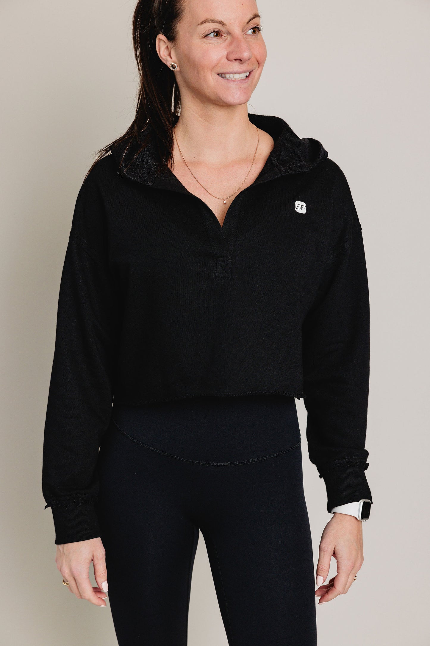 Chandail manches longues WILD - Noir