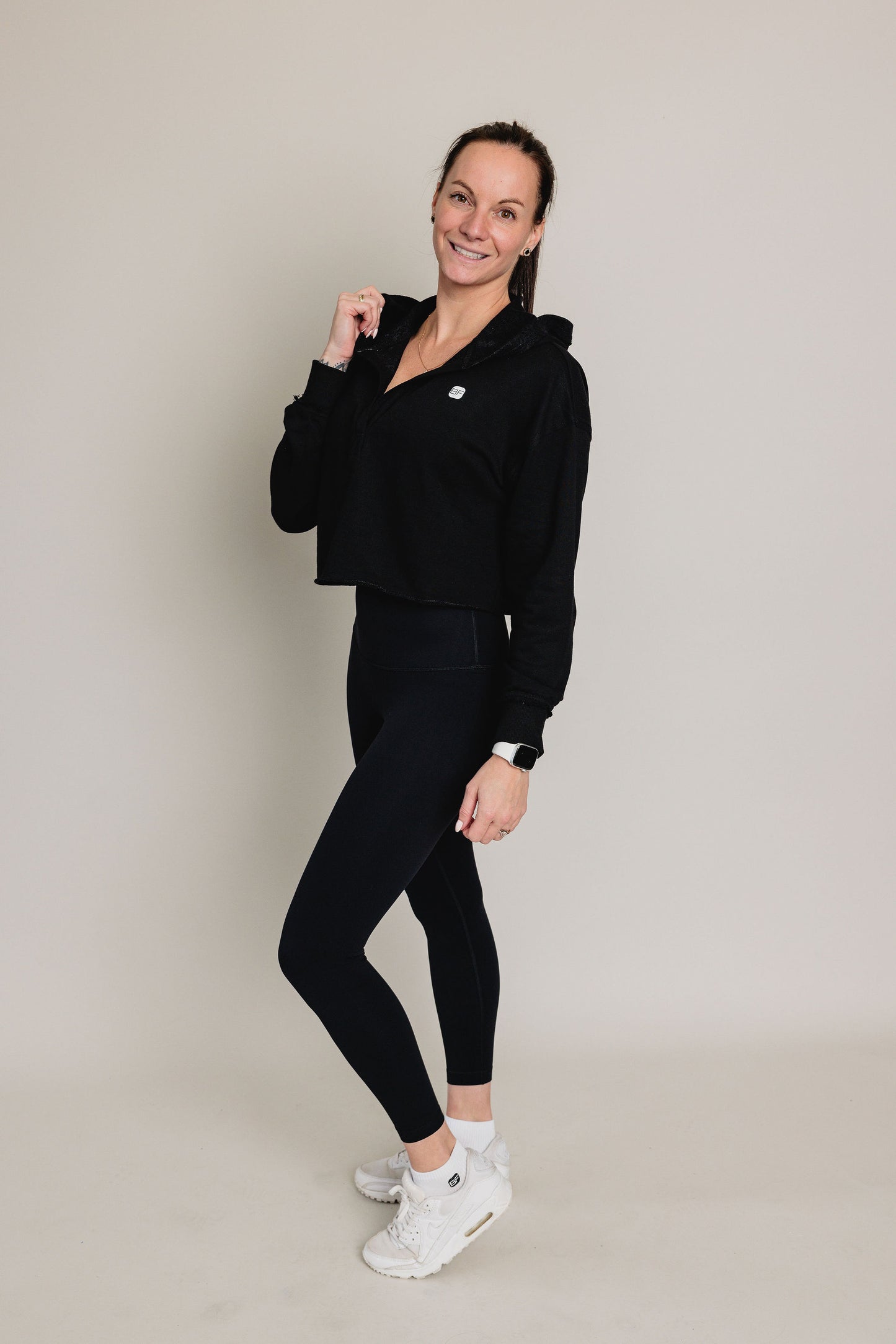 Chandail manches longues WILD - Noir