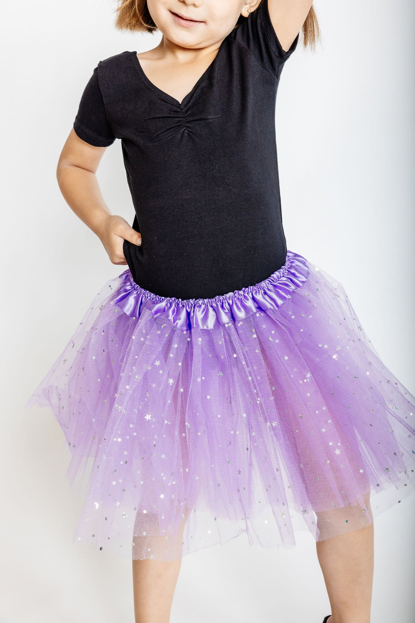 Tutu Enfant Mauve pâle Étoiles- Dreamy