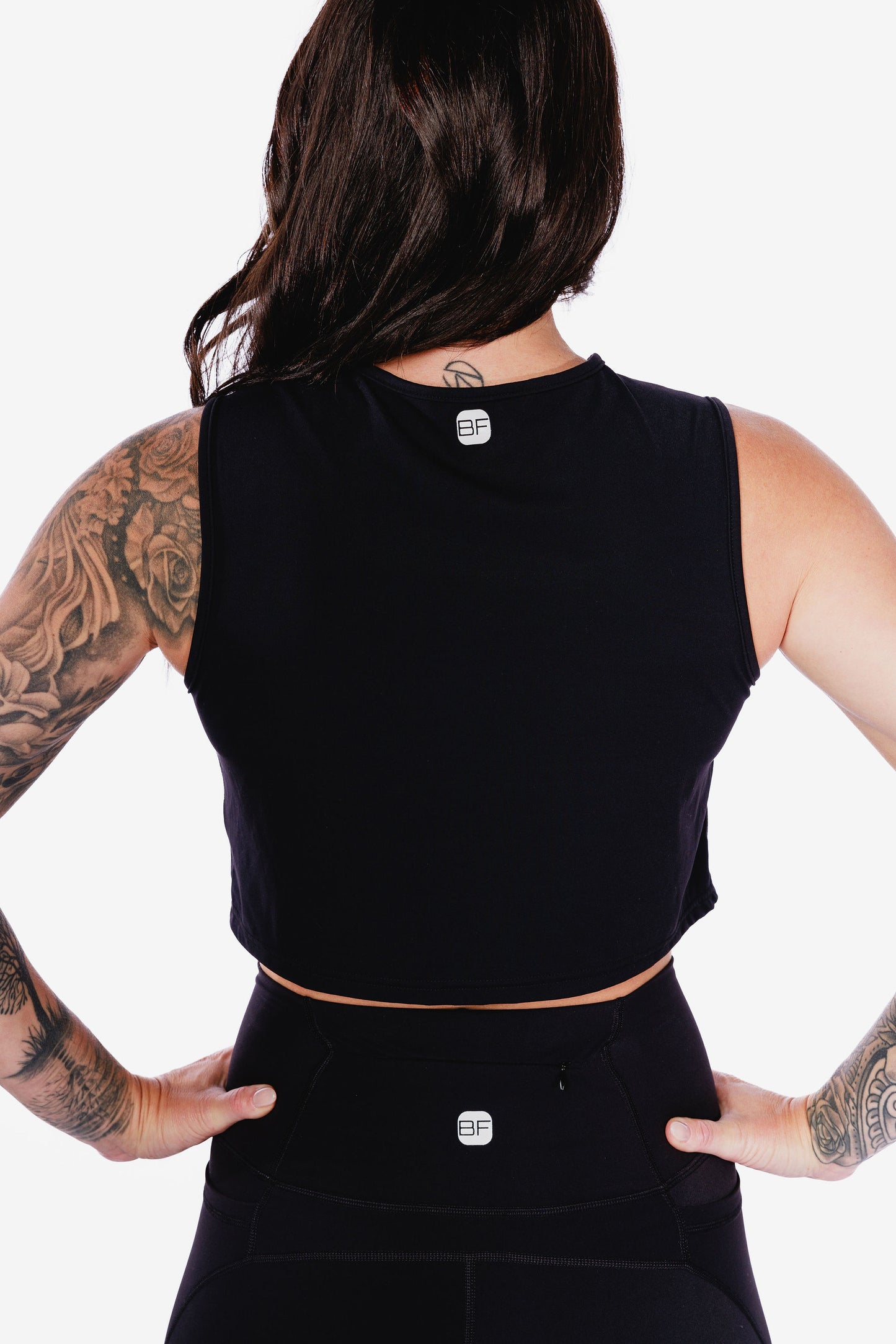 Camisole écourtée SPRINT - Noir