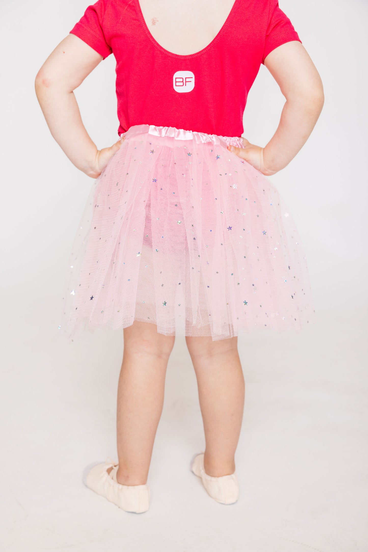 Tutu Enfant Rose Pâle Étoiles - Dreamy