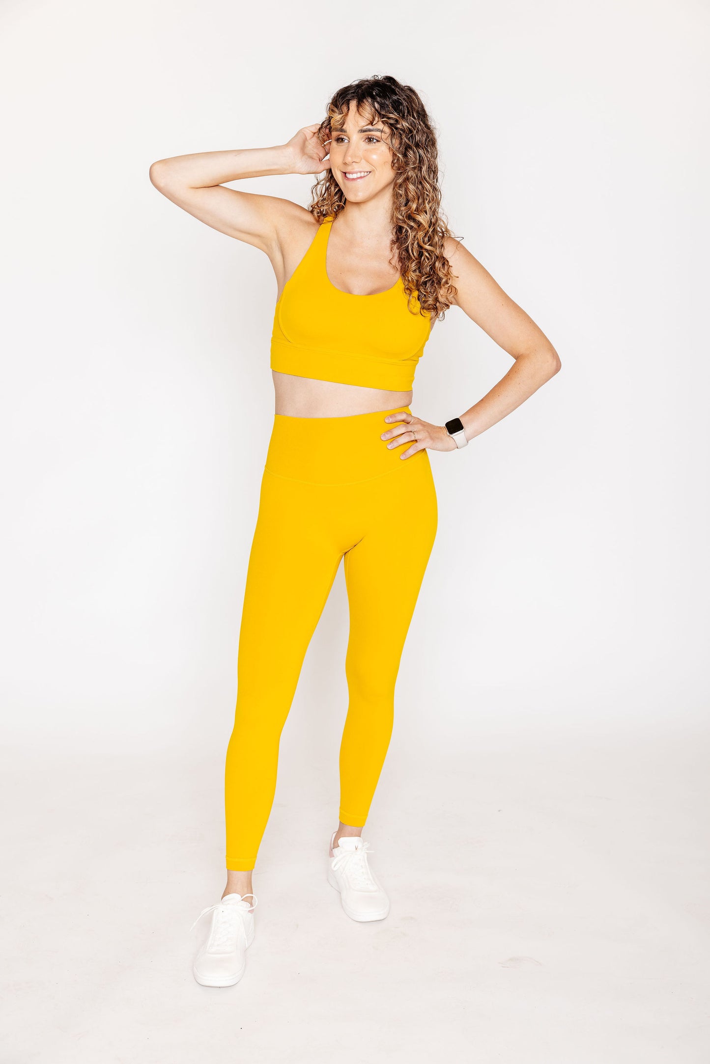 Legging BUILD FOR HER - Jaune
