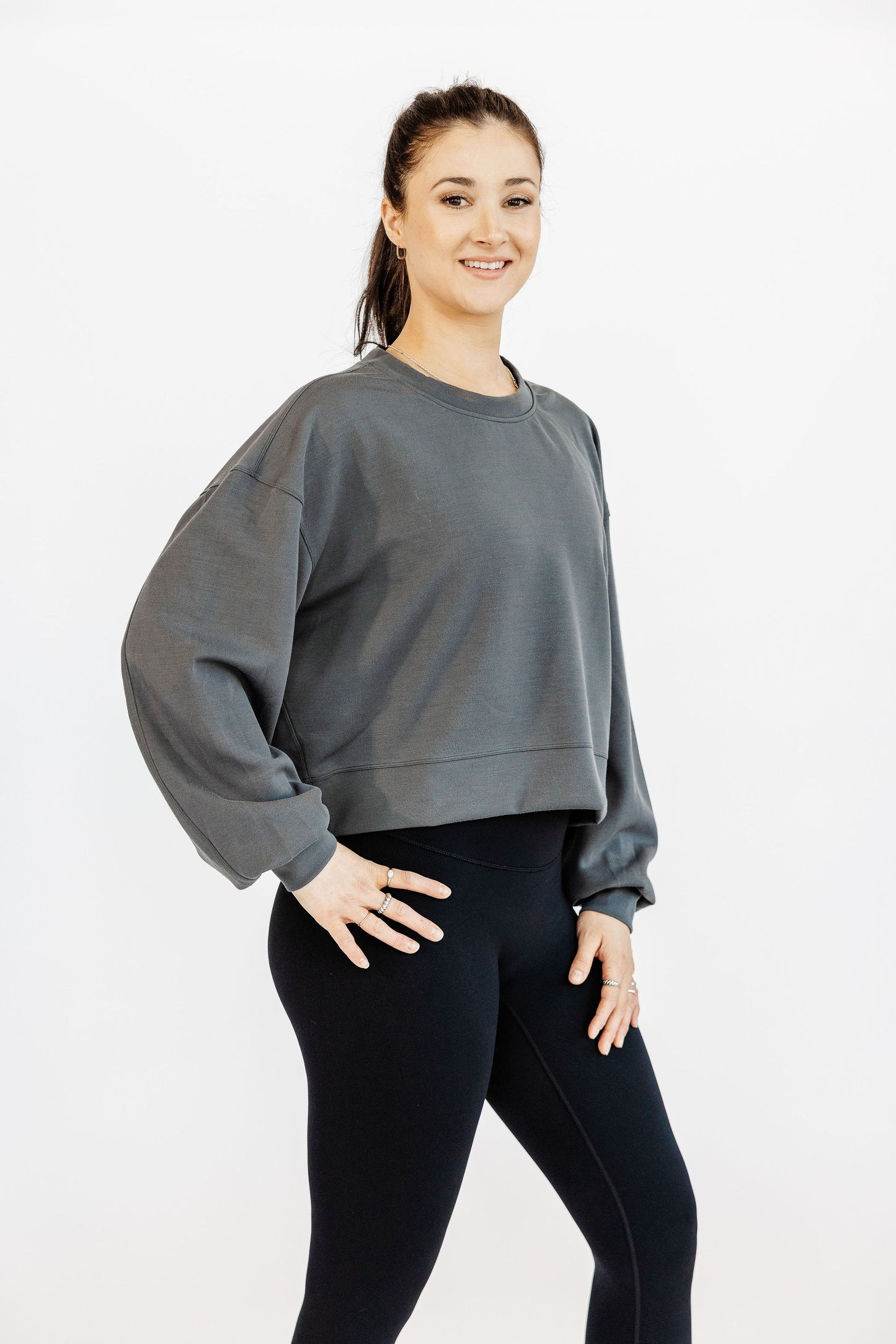 Chandail manches longues BLAZE - Charcoal
