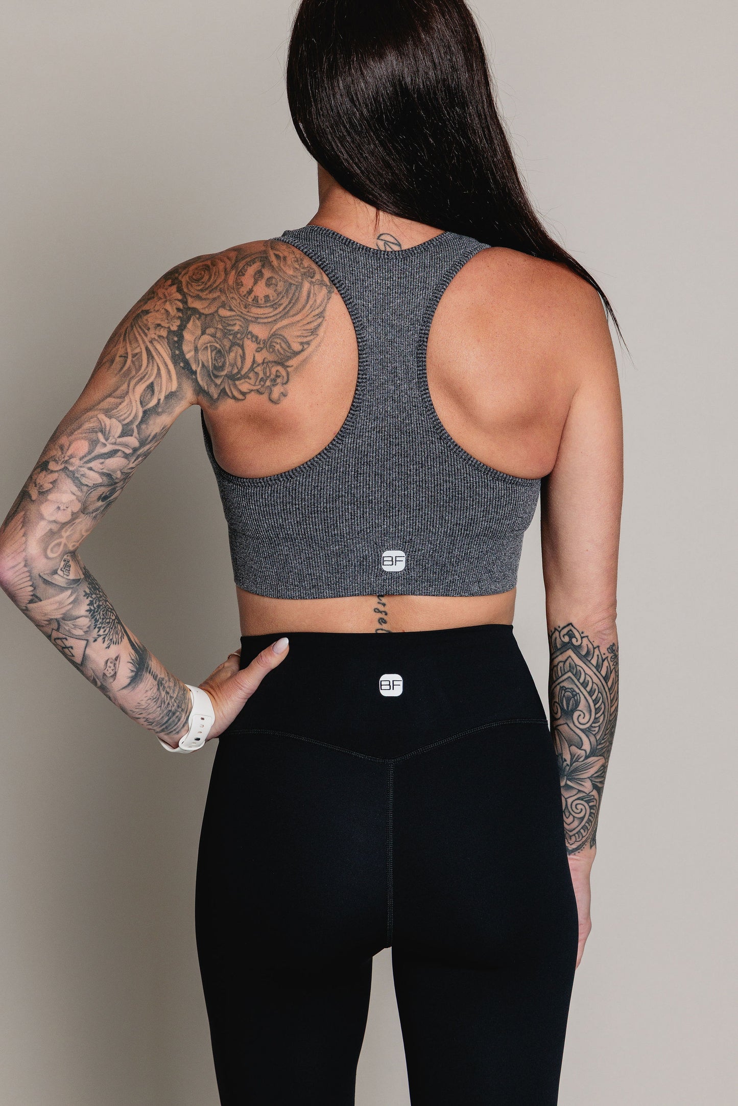 Soutien-Gorge Sport FLOW - Gris Graphite