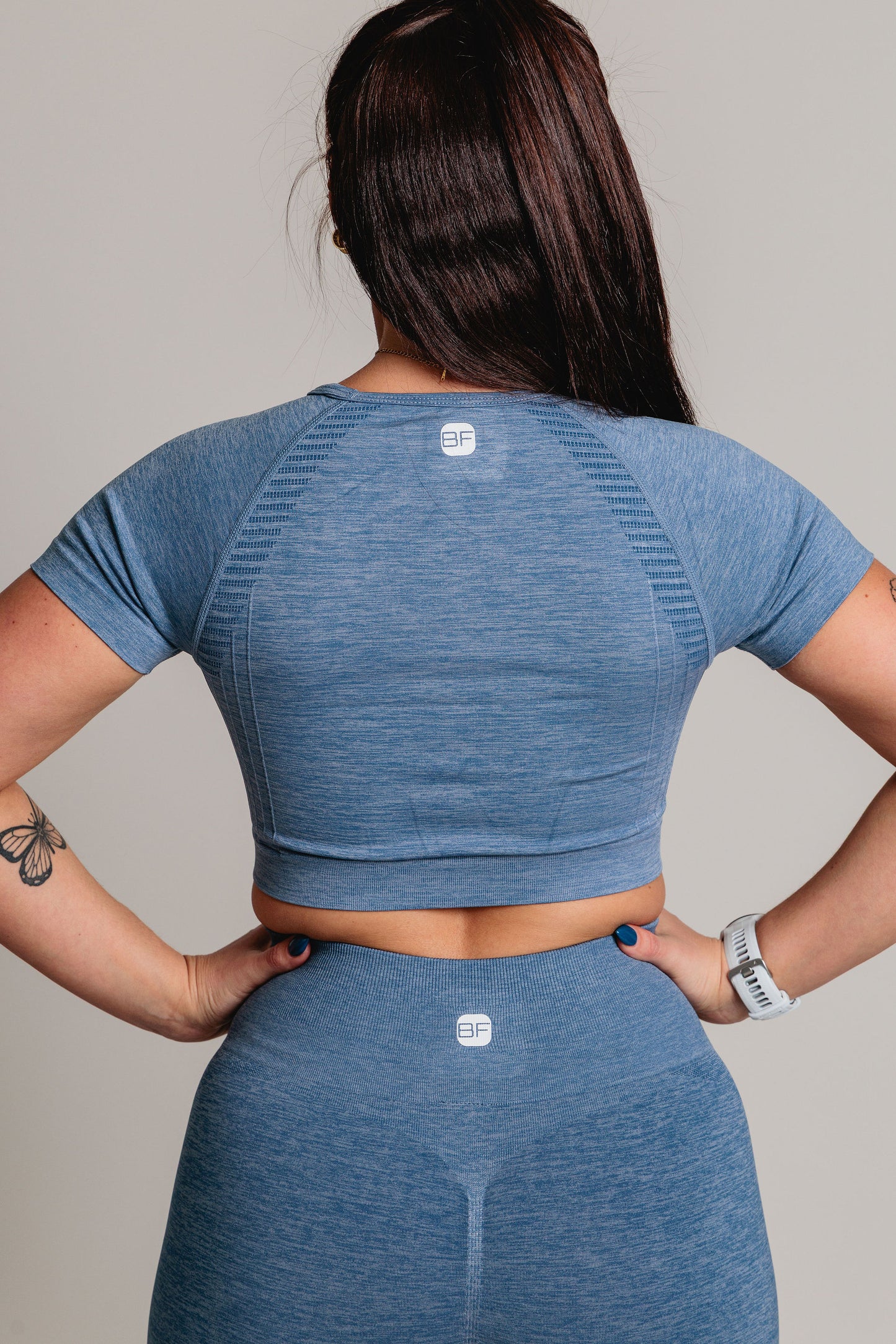 Top manches courtes Unity - Bleu Horizon