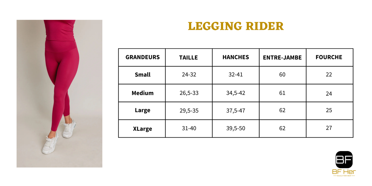 Legging RIDER - Magenta