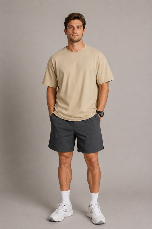 BF HIM - PRIME Tshirt - Beige Sable