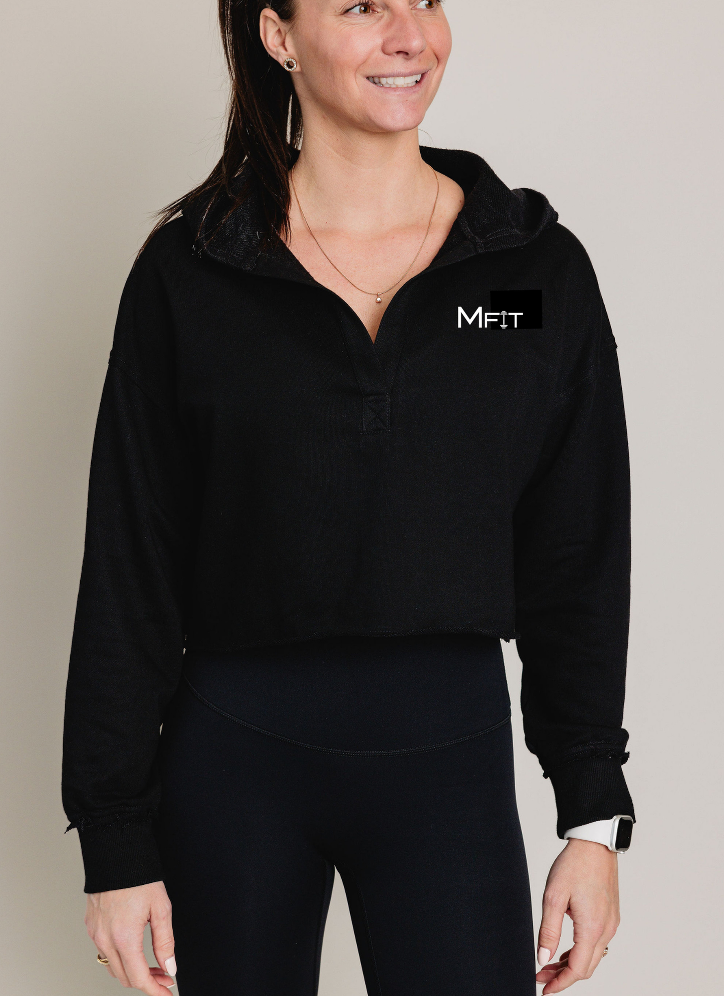 Chandail manches longues WILD - Noir - MFIT