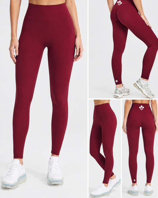 Legging CANADA Functional Fitness rouge