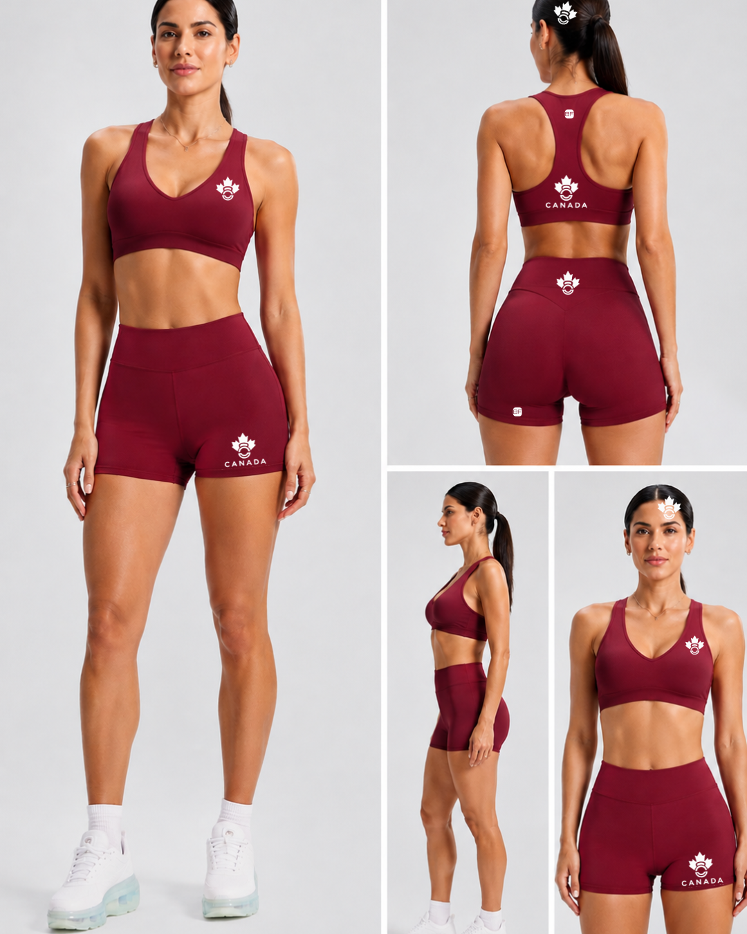 Top de sport CANADA Functional Fitness rouge