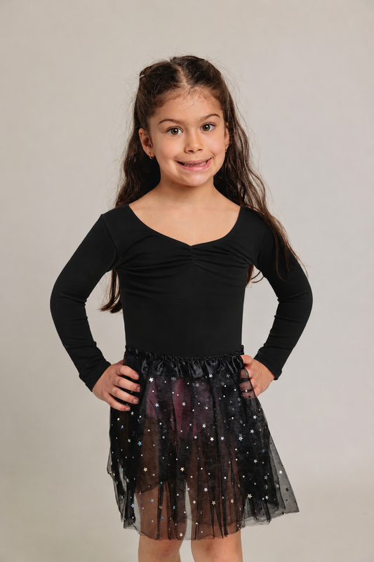 Body Danse Noir - Dancio Manche longue