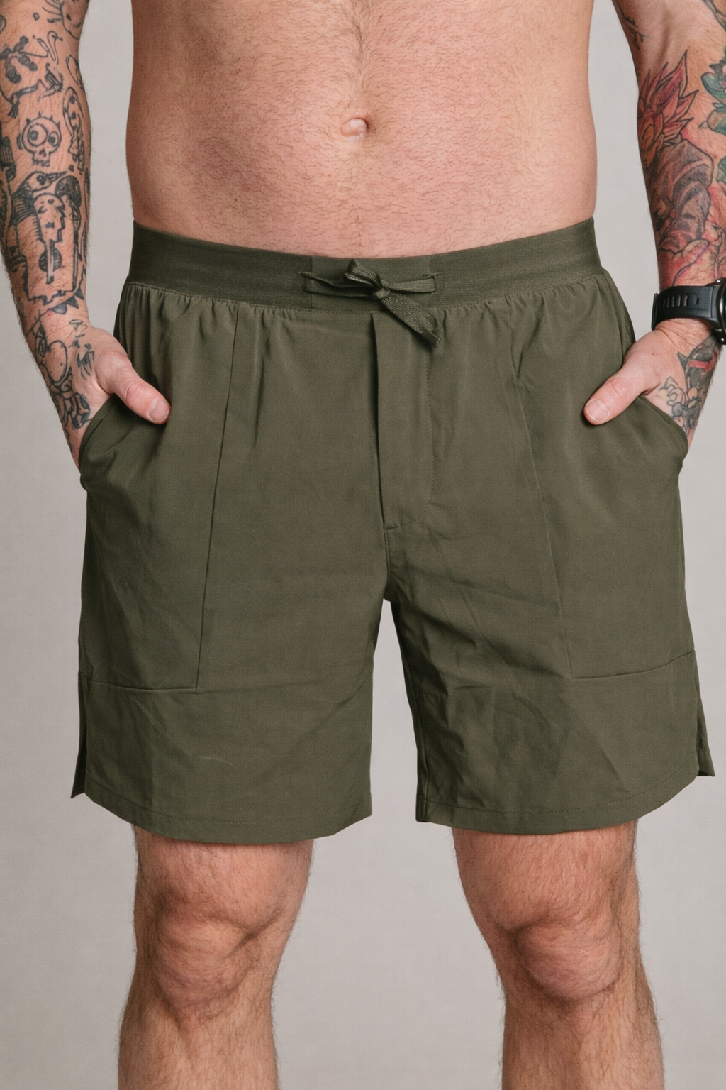 BF HIM - STRYDE Performance Short - Sauge