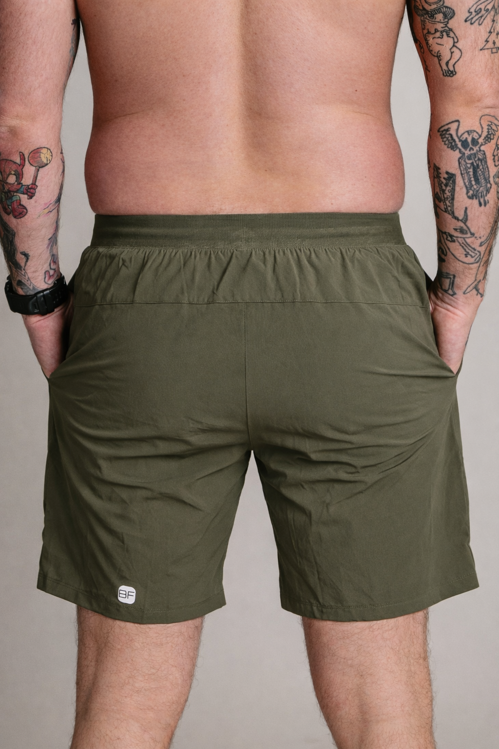BF HIM - STRYDE Performance Short - Sauge