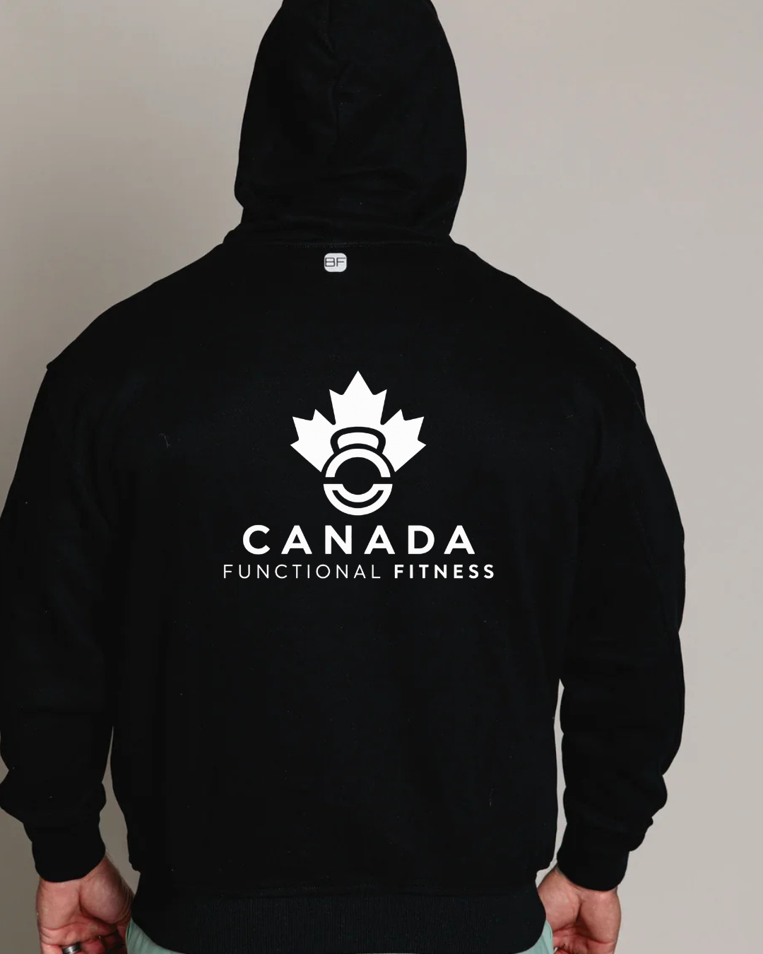Hoodie NOIR CANADA Functional Fitness