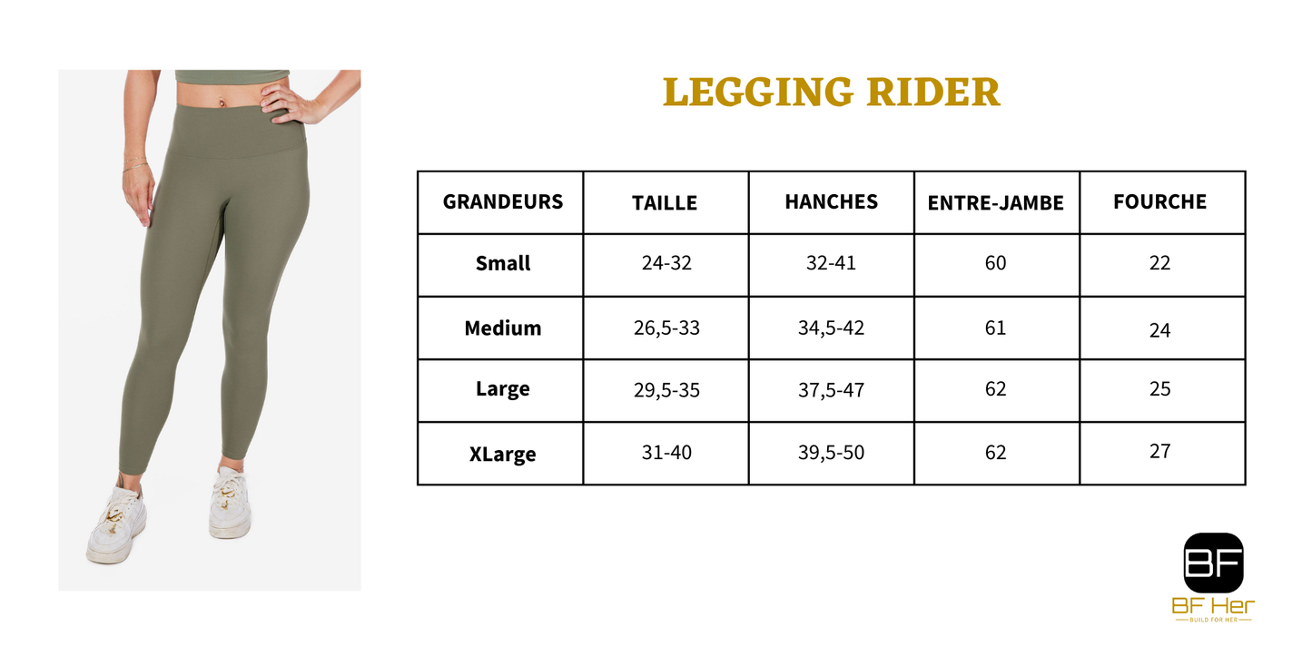 Legging RIDER - Sauge