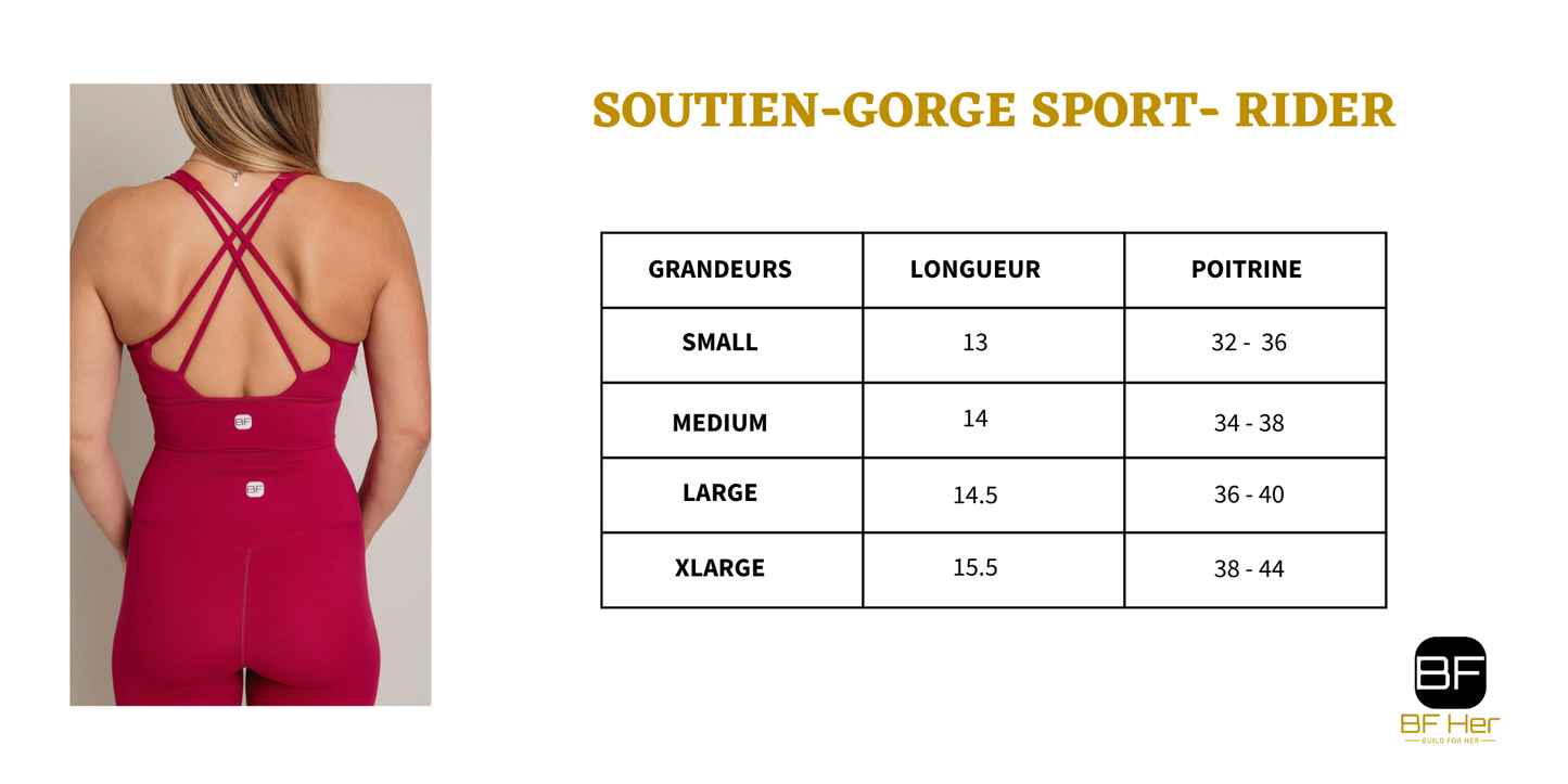 Soutien-Gorge Sport RIDER - Magenta