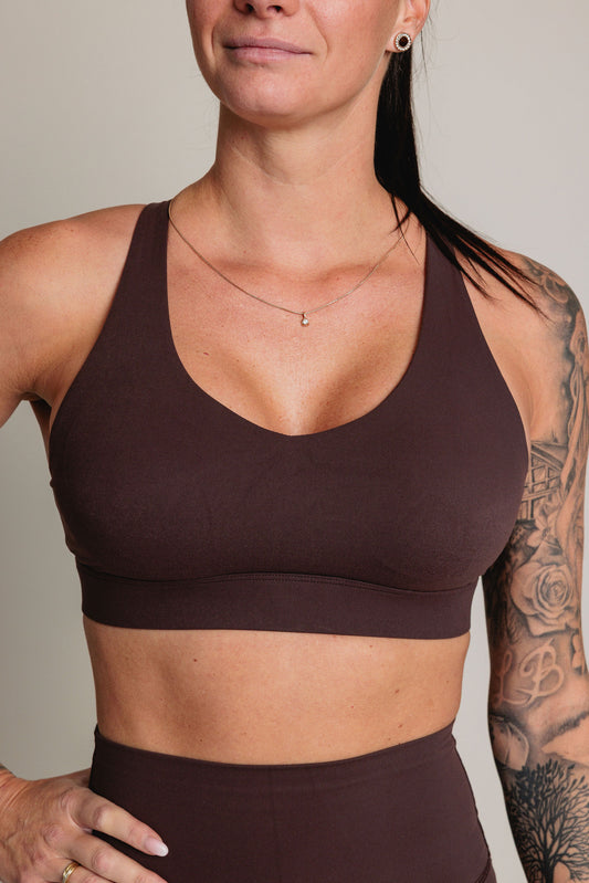 Soutien-Gorge Sport FREEDOM - Marron