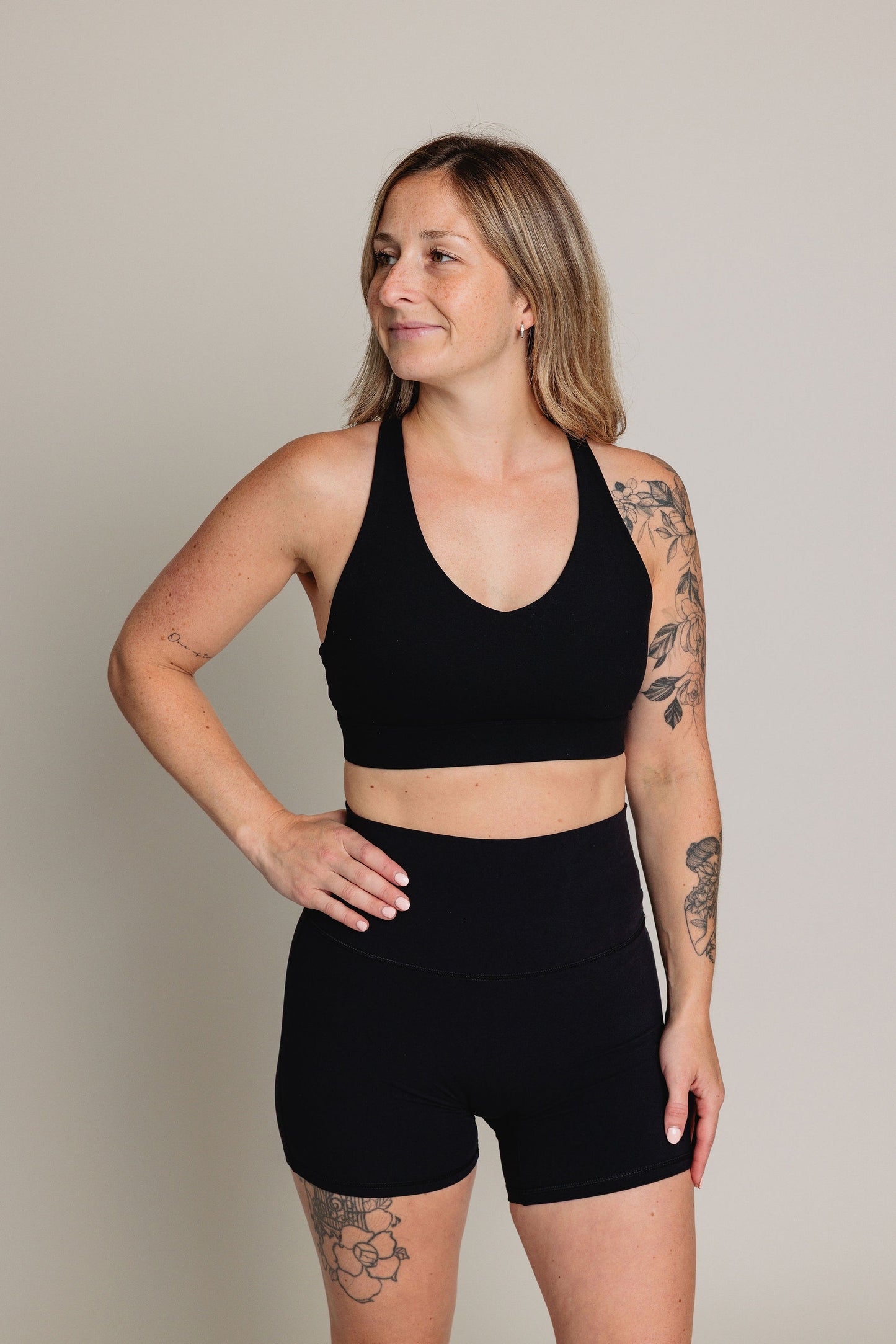 BikerShort FREEDOM - Noir