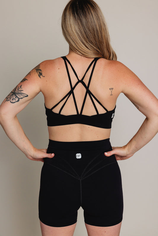 BikerShort FREEDOM - Noir