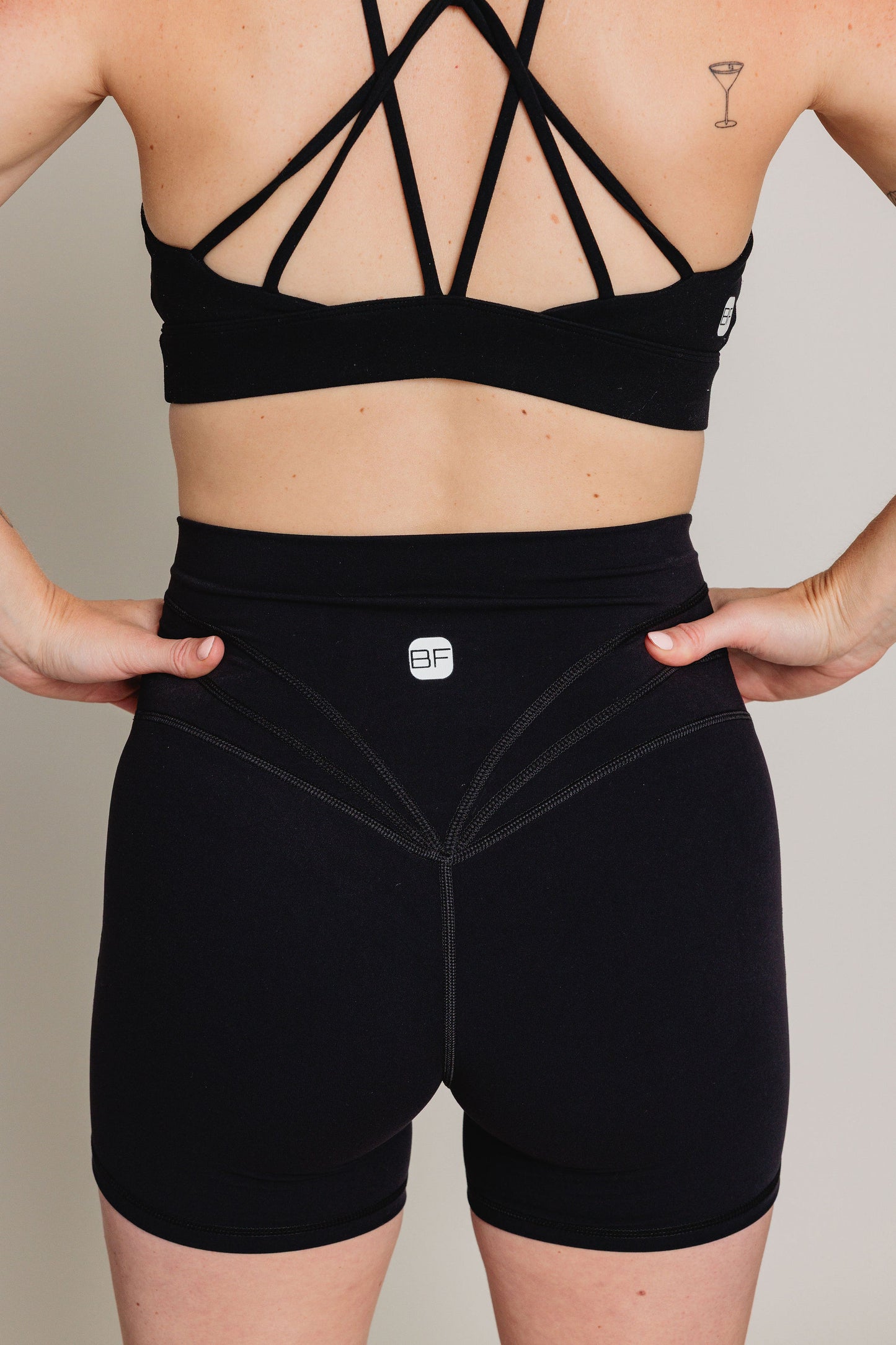 BikerShort FREEDOM - Noir