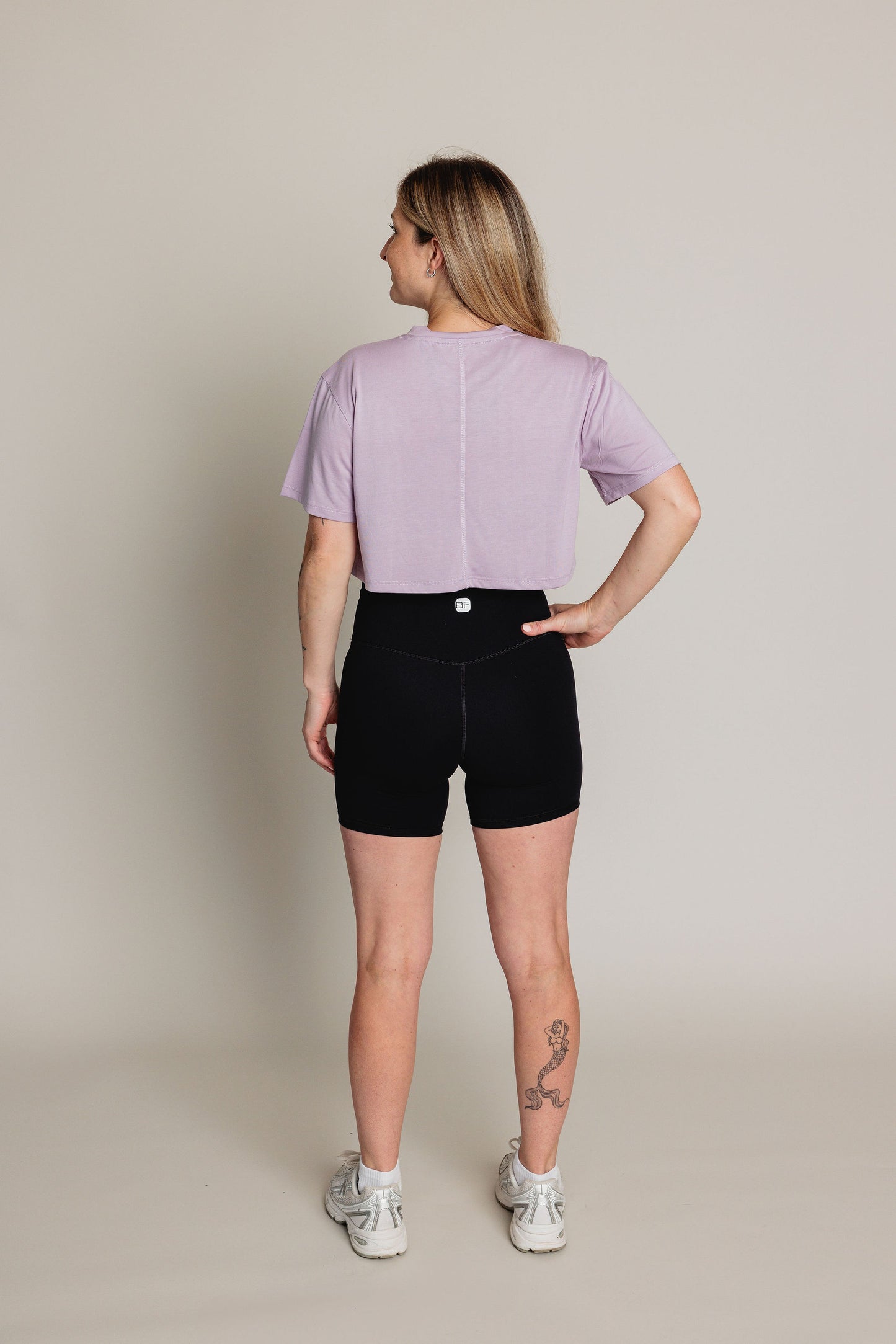 Chandail manches courtes SWEAT UP - Lilas