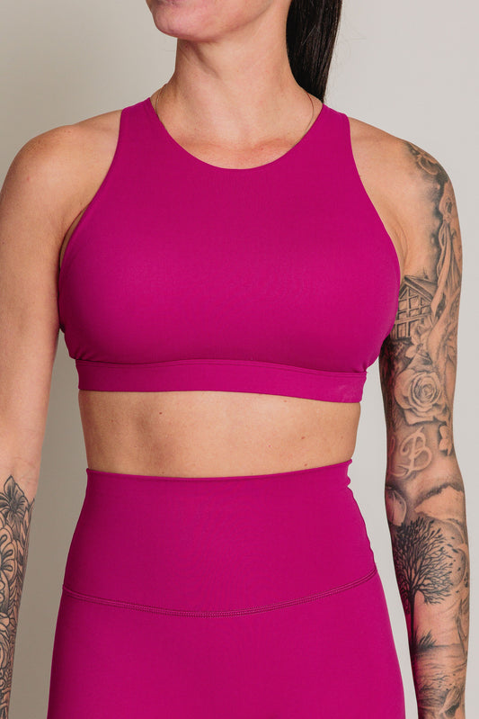 Soutien-Gorge sport L'INTÉGRALE- Magenta