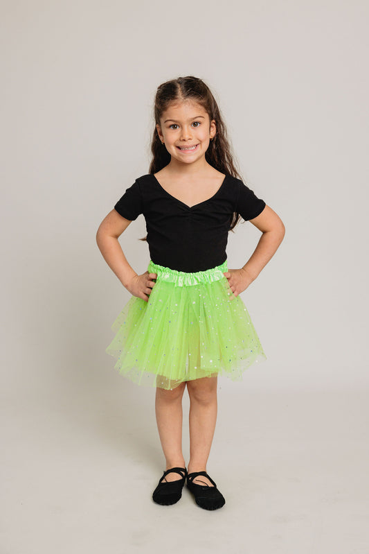 Tutu Enfant Vert avec étoiles - Dreamy