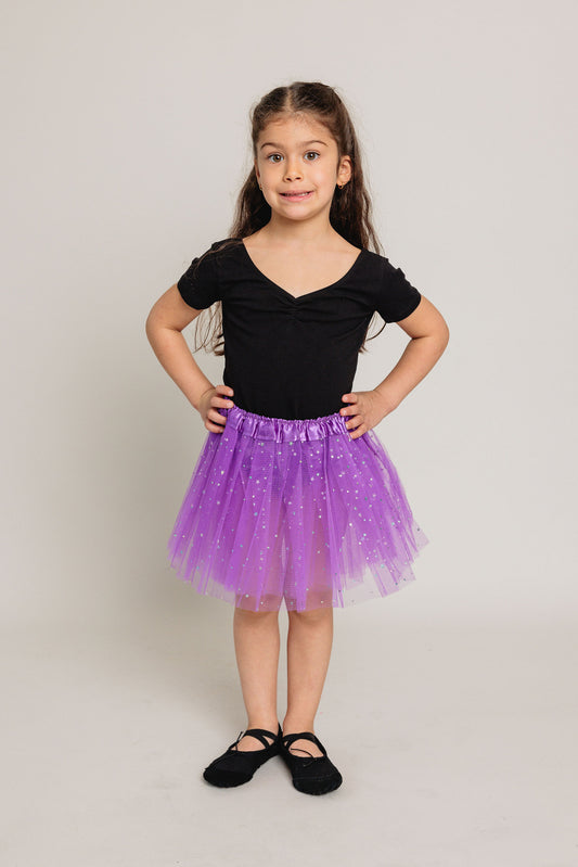 Tutu Enfant Mauve foncé Étoiles- Dreamy