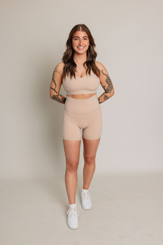 BikerShort URBAN - Abricot