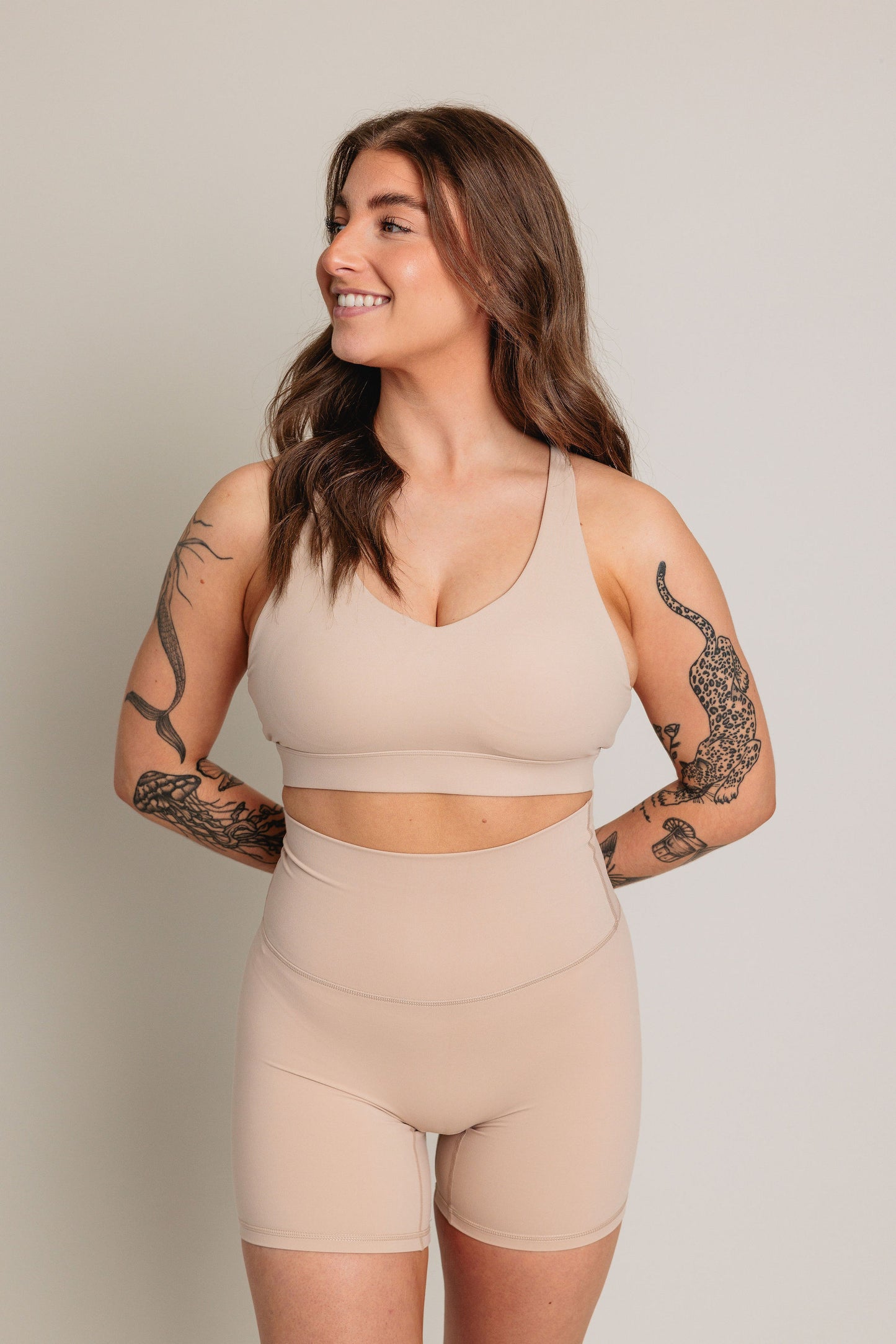 BikerShort URBAN - Abricot