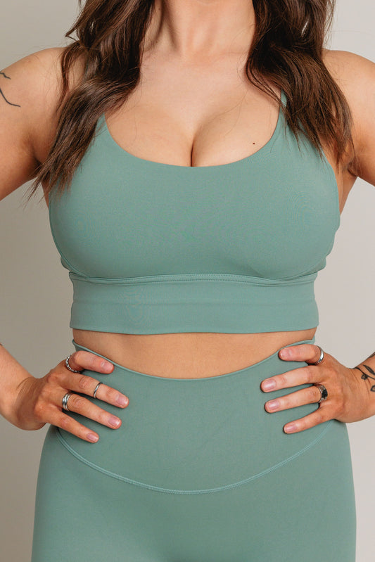 Soutien-Gorge sport ELLEVA - Menthe