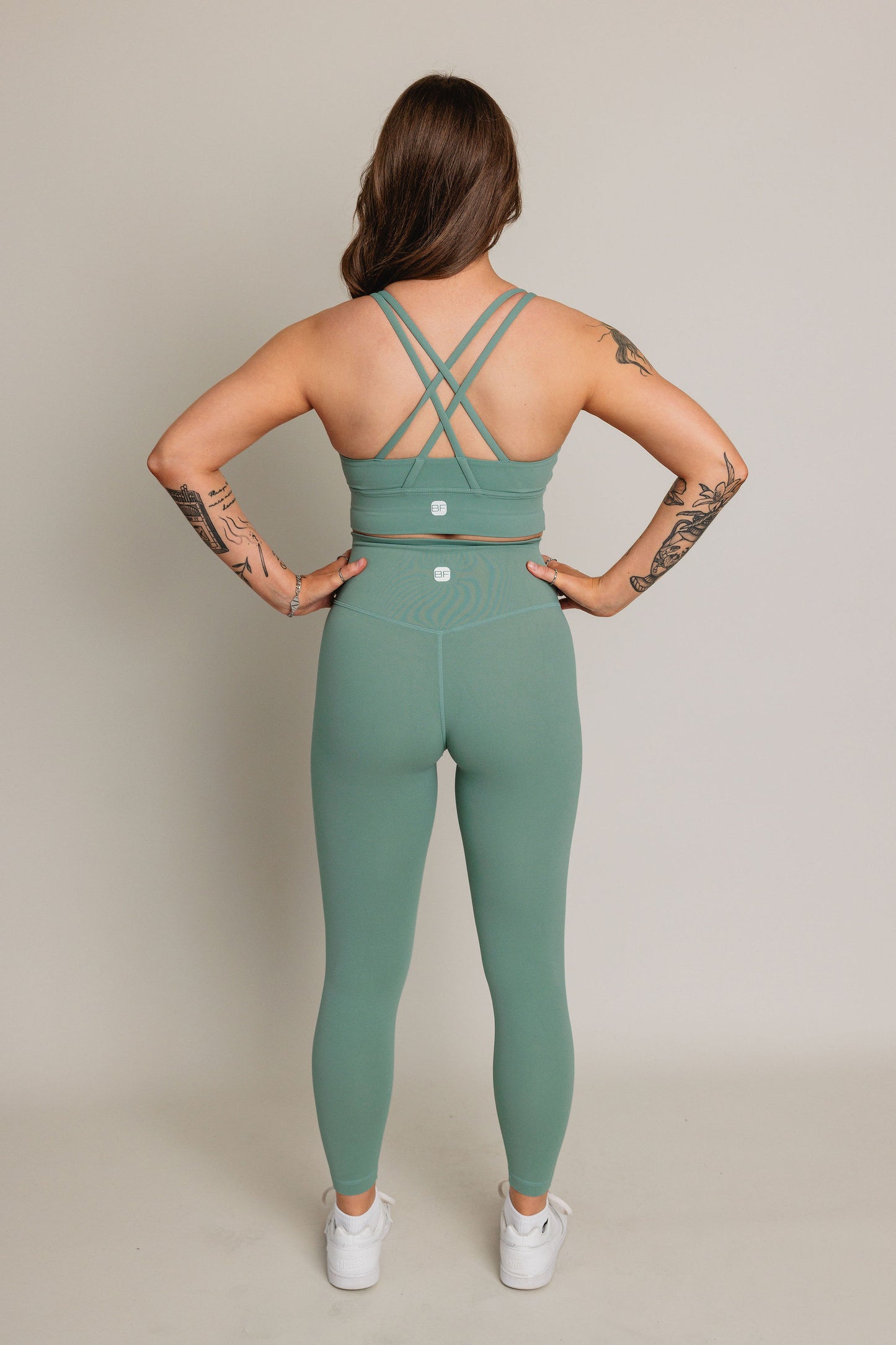 Legging BUILD FOR HER - Menthe
