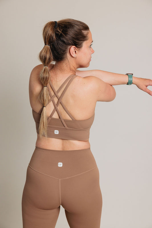 Soutien-Gorge sport ELLEVA - Café